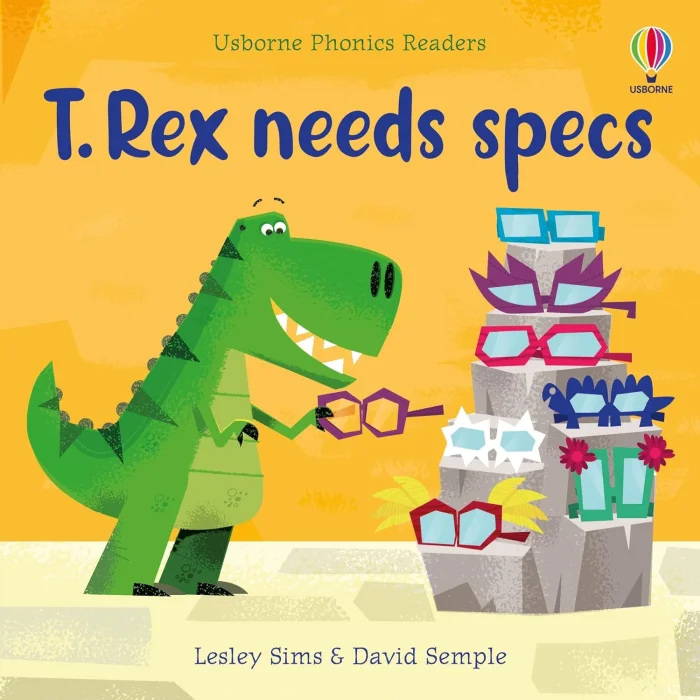 T. Rex needs specs (L7), anglická kniha
