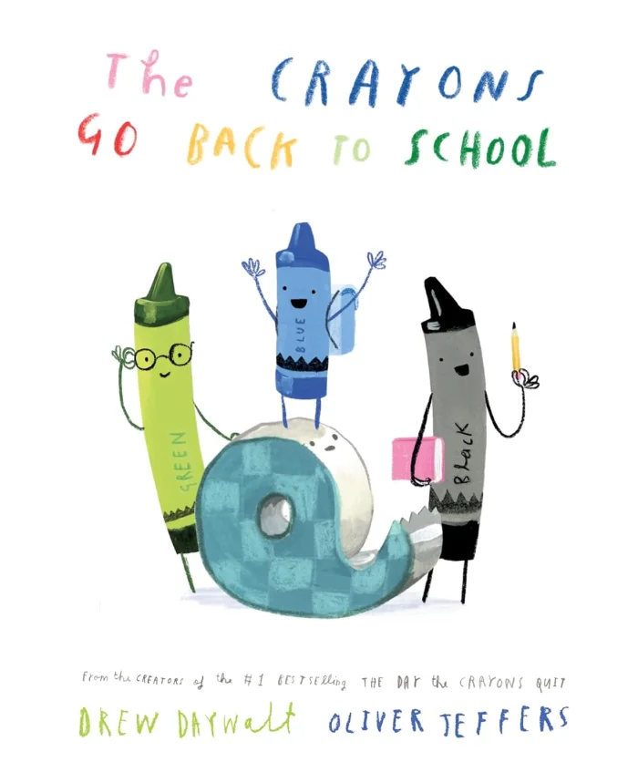 The Crayons Go Back to School, anglická kniha
