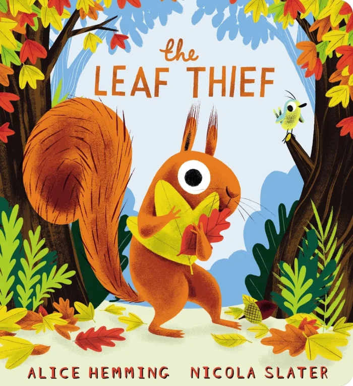The Leaf Thief, anglická kniha-leporelo