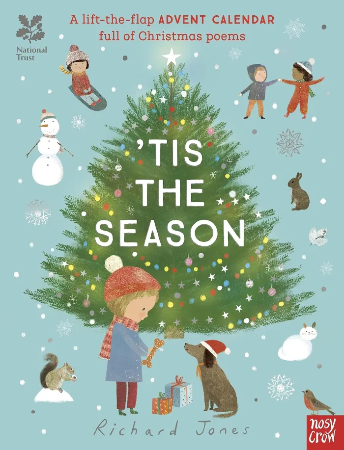 'Tis the Season, lift-the-flap advent calendar, adventný kalendár