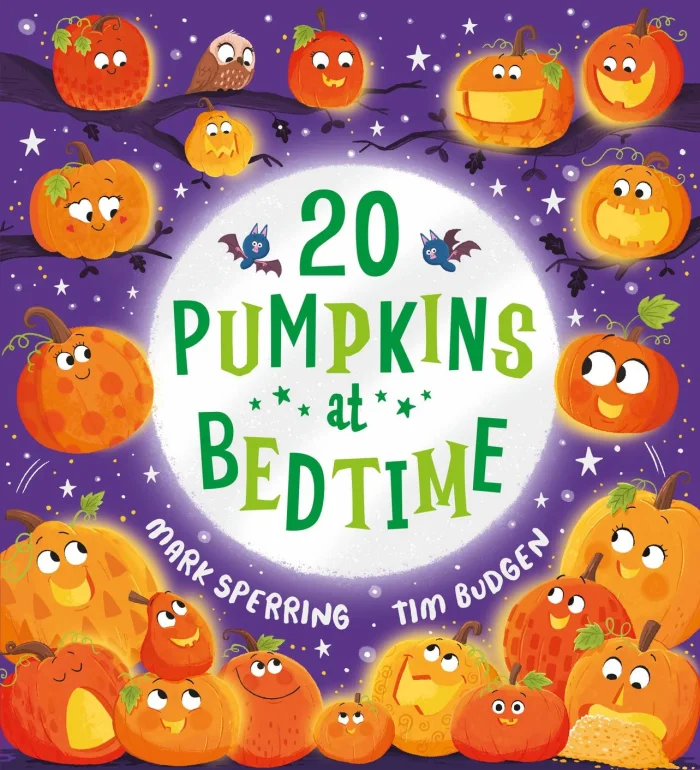Twenty Pumpkins at Bedtime, anglická kniha - leporelo