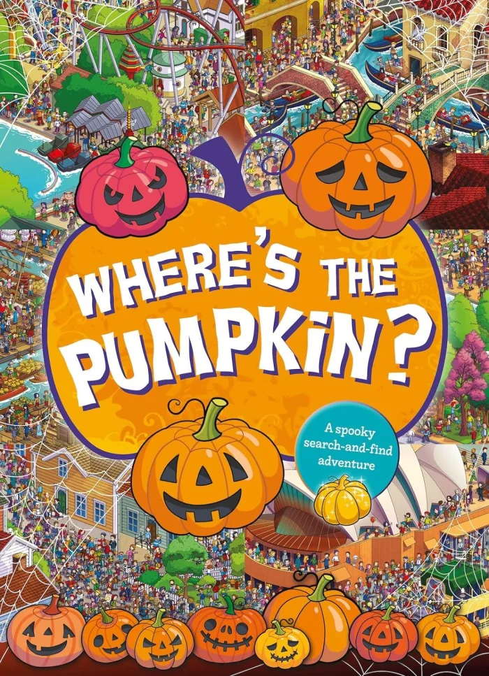 Where's the Pumpkin?, anglická kniha s úlohami
