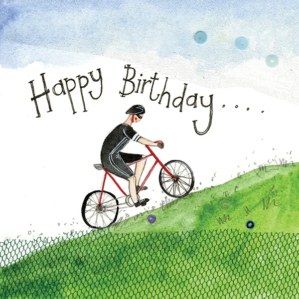 Hill Climb Birthday Card (S338), prianie
