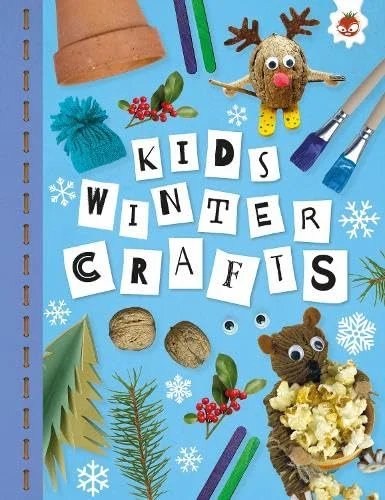 Kids winter crafts, anglická kniha