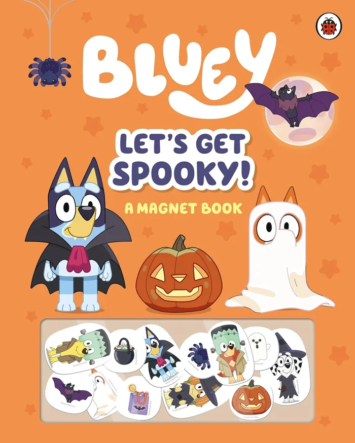 Let's Get Spooky-Magnet book, anglická kniha - leporelo s magnetmi