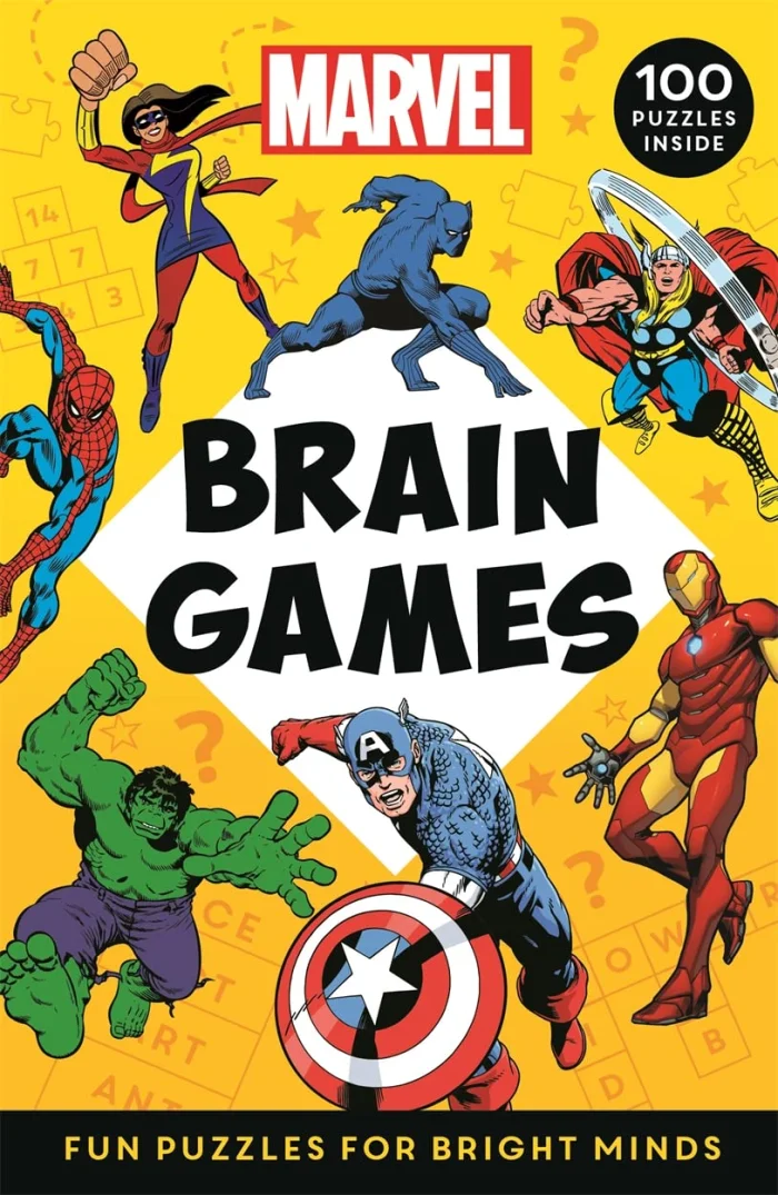 Marvel Brain Games, anglická kniha