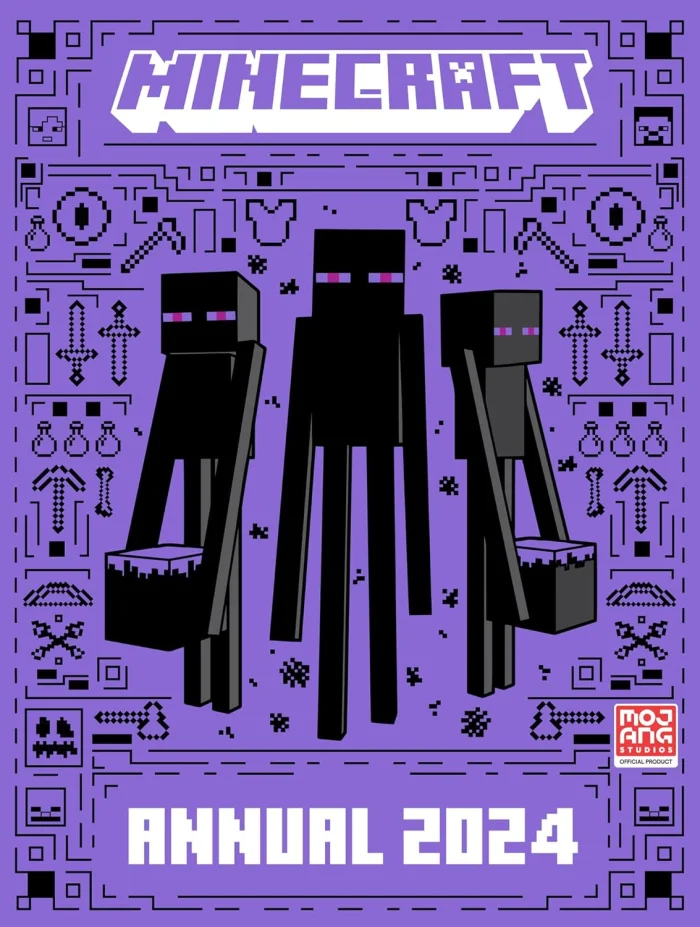 Minecraft Annual 2024, anglická kniha - ročenka