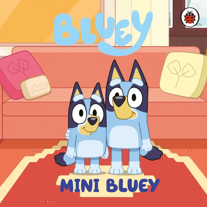 Mini Bluey, anglická kniha - leporelo
