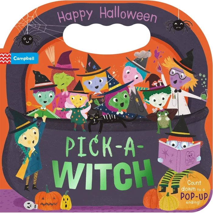 Pick-a-Witch, anglická kniha - leporelo