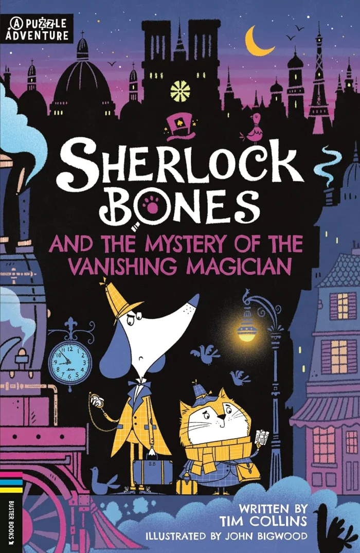 Sherlock Bones and the Mystery of the Vanishing Magician (3), anglická kniha