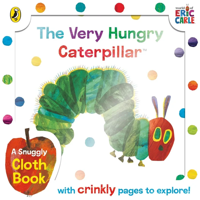 The Very Hungry Caterpillar Cloth Book, látková kniha