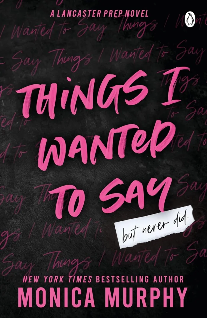 Things I Wanted To Say (1), anglická kniha