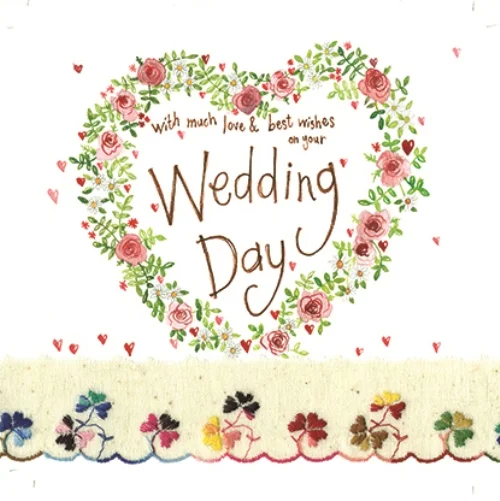Wedding Heart Card (S143), prianie