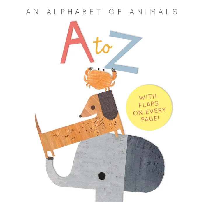 A to Z: an Alphabet of Animals, anglická kniha - leporelo