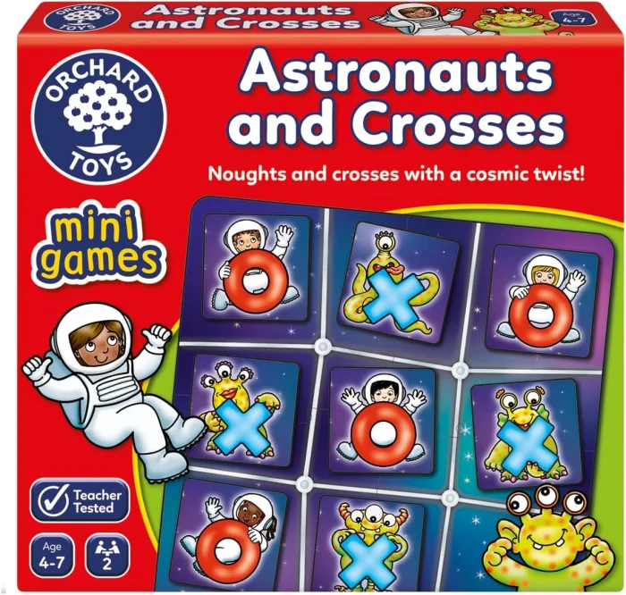Astronauts and Crosses Mini Game, hra