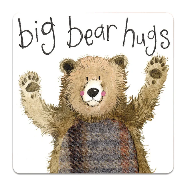 Big Bear Hugs Coaster C108, podložka pod pohár