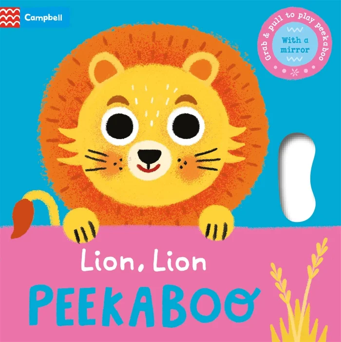 Lion, Lion, PEEKABOO, anglická kniha - leporelo
