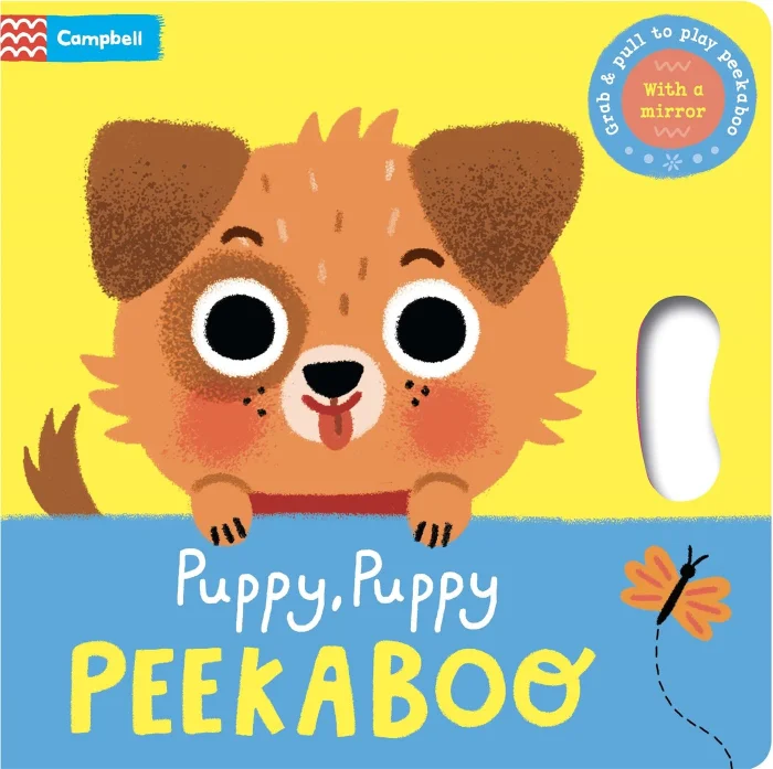 Puppy, Puppy, PEEKABOO, anglická kniha - leporelo