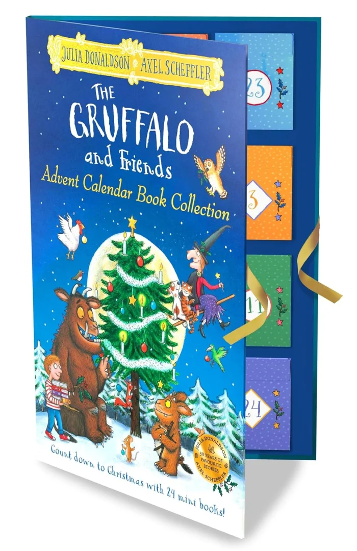 The Gruffalo and Friends Advent Calendar Book Collection 2023, adventný kalendár