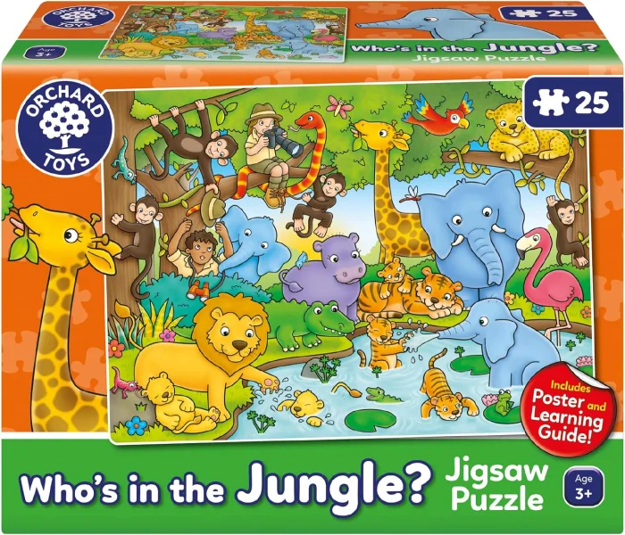 Who's in the Jungle? (25 ks), puzzle