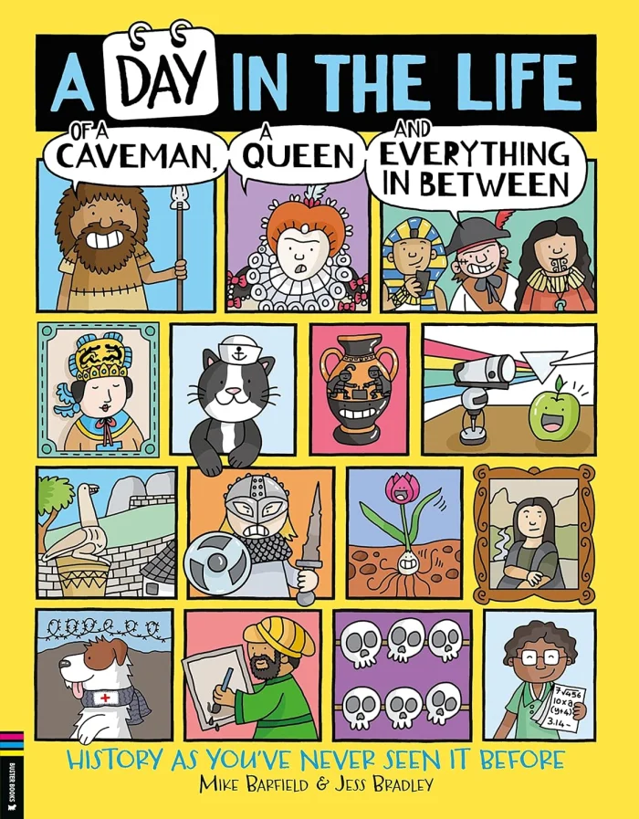 A Day in the Life of a Caveman, a Queen and Everything In Between, anglická kniha
