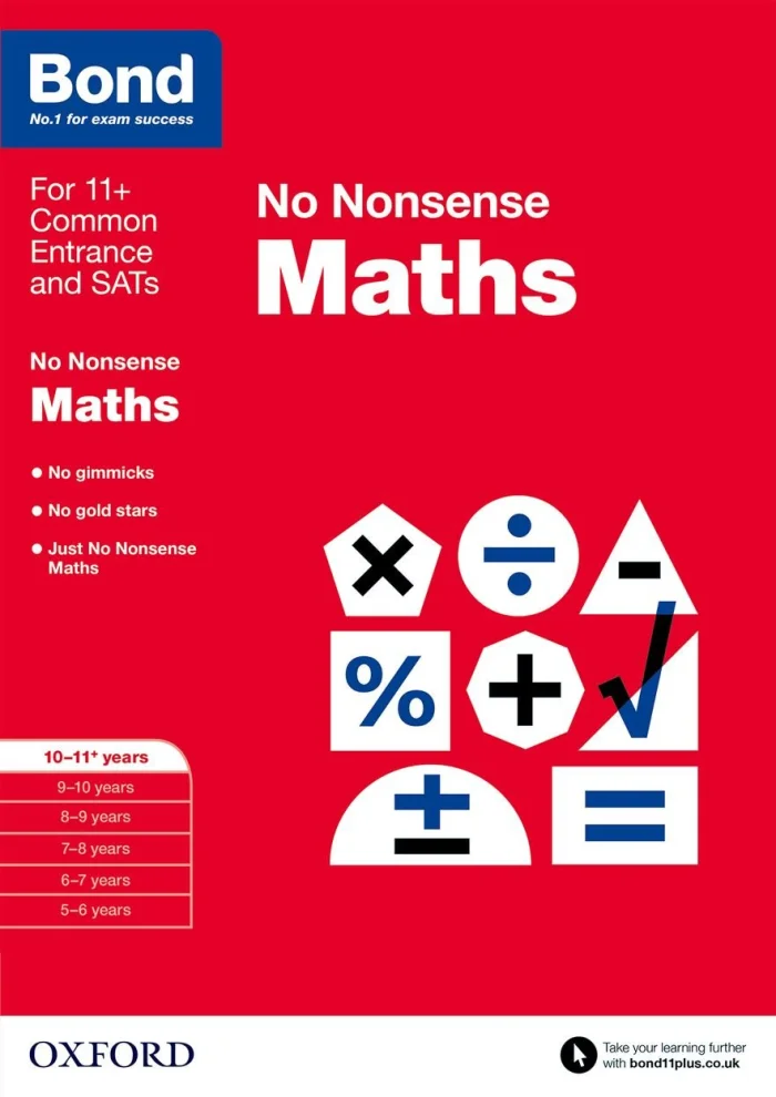 Bond: Maths No Nonsense, pracovný zošit