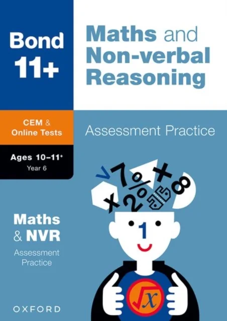 CEM Maths & Non-verbal Reasoning Assessment Papers 10-11+ Years, pracovný zošit