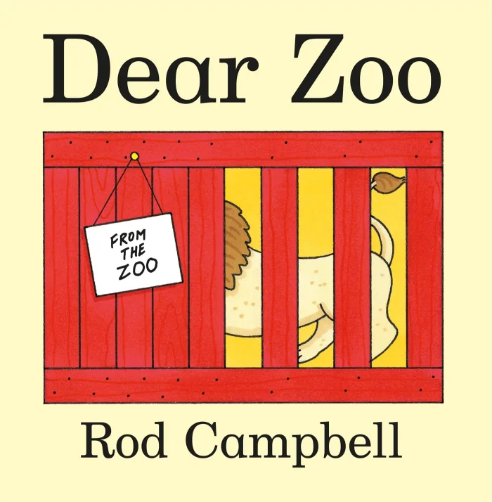 Dear Zoo, anglická kniha- leporelo