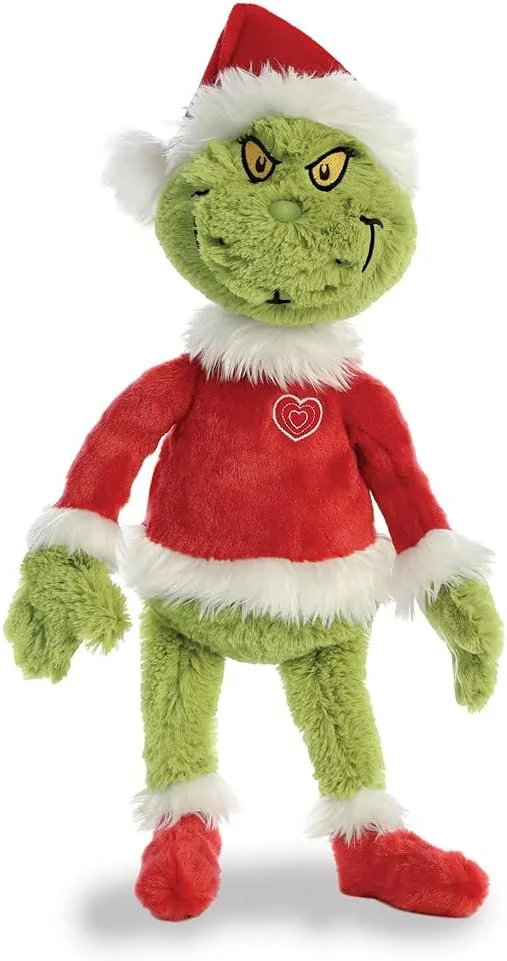 Dr. Seuss The Grinch Santa (40 cm), plyšák