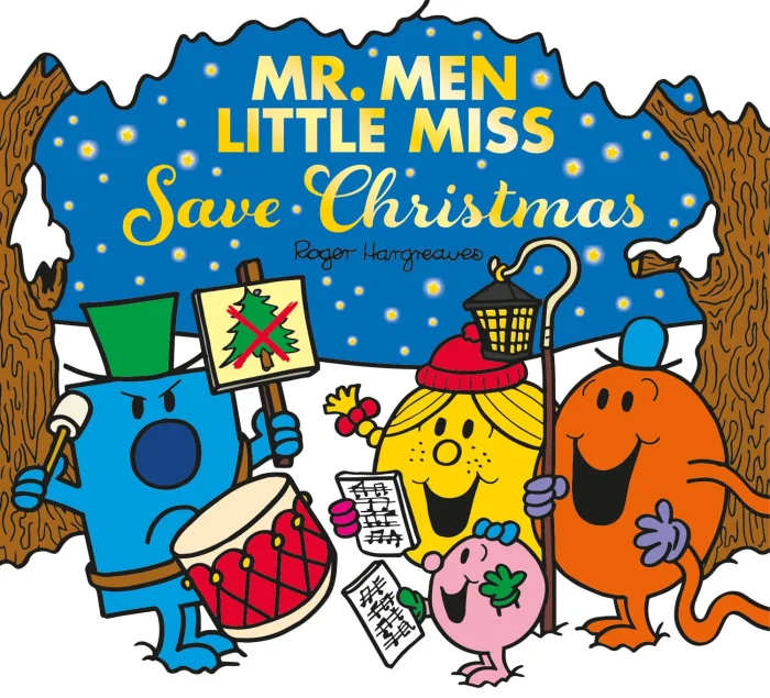 Mr. Men Little Miss Save Christmas, anglická kniha