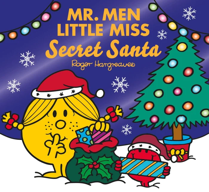 Mr. Men Little Miss Secret Santa, anglická kniha