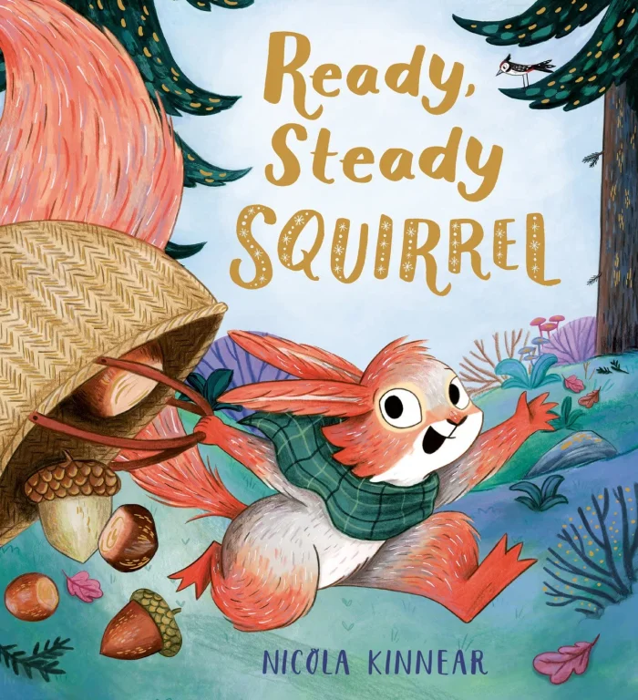 Ready, Steady Squirrel, anglická kniha