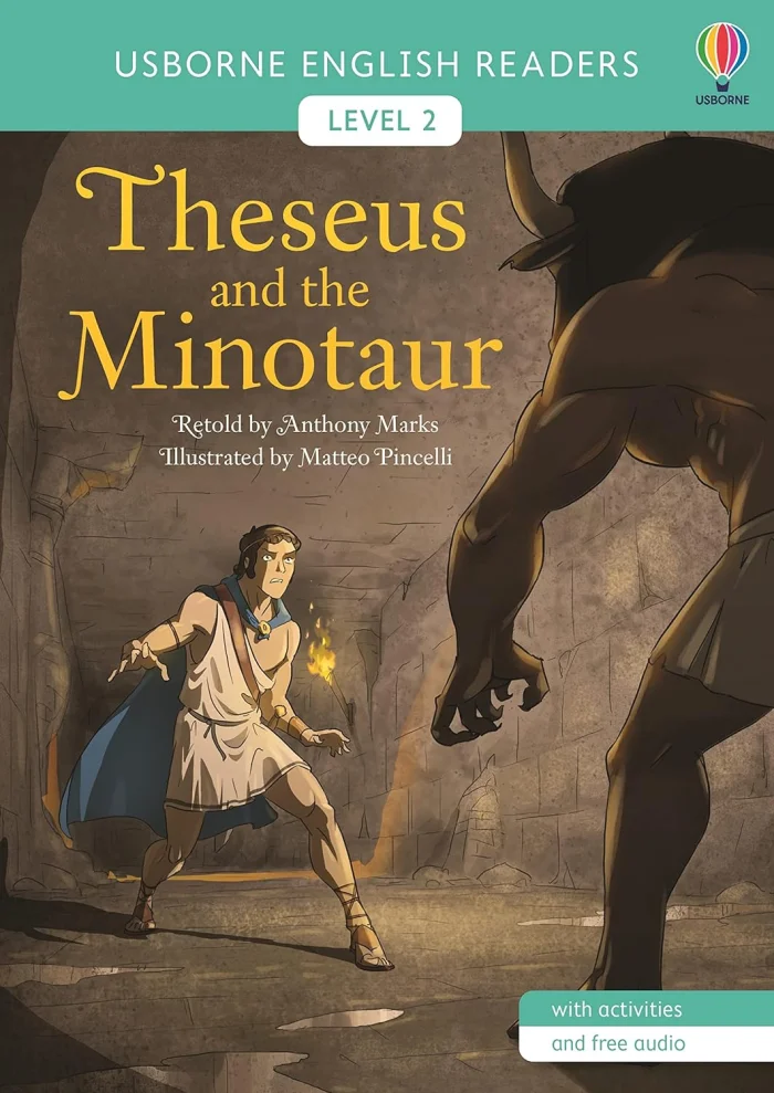 Theseus and the Minotaur (A2), anglická kniha