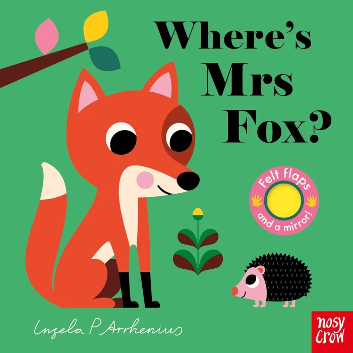 Where's Mrs Fox?, anglická kniha - leporelo
