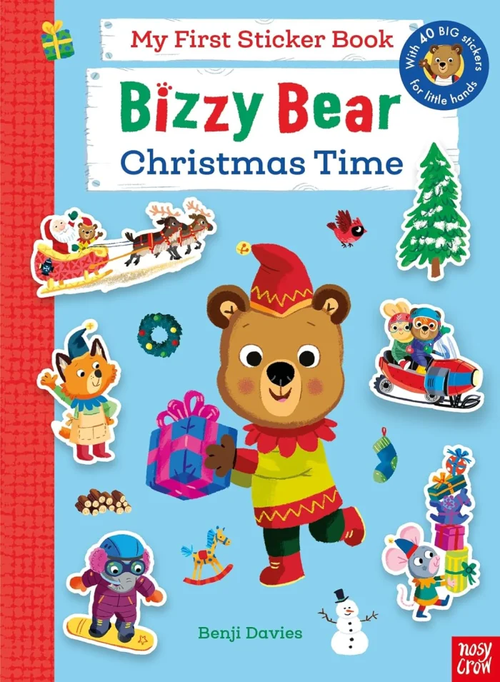 Christmas Time (My First Sticker Book), nálepkový zošit