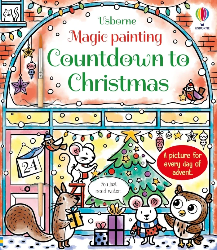 Countdown to Christmas, omaľovánka