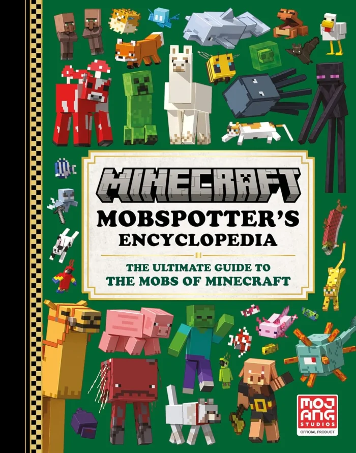 Minecraft Mobspotter’s Encyclopedia, anglická kniha
