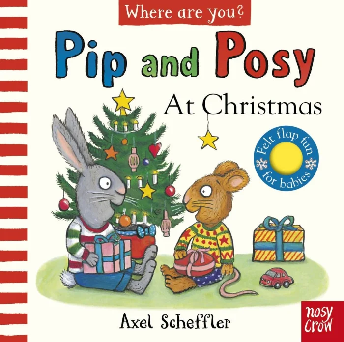 Pip and Posy, Where Are You? At Christmas (A Felt Flaps Book), anglická kniha - leporelo