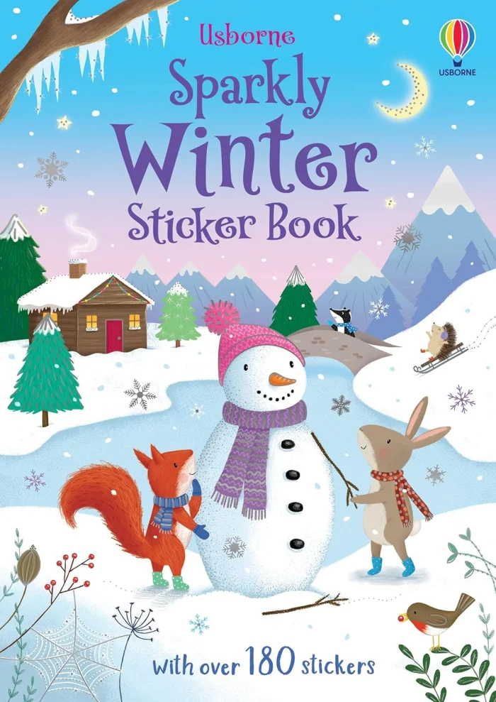 Sparkly Winter Sticker Book, nálepkový zošit