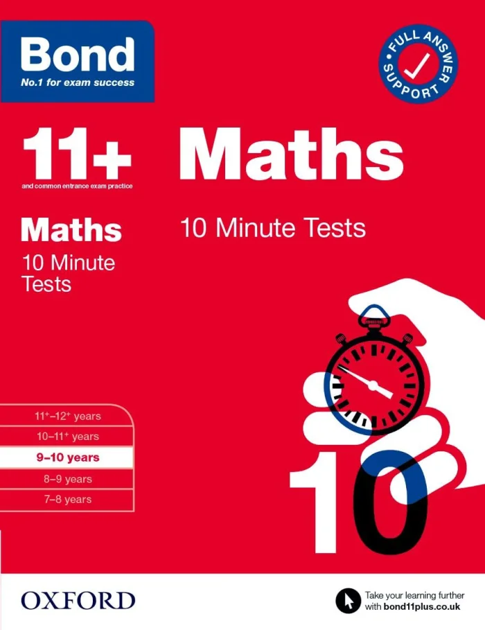 10 Minute Tests: Maths, pracovný zošit