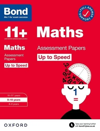 Bond 11+ Maths Up to Speed Assessment Papers, pracovný zošit