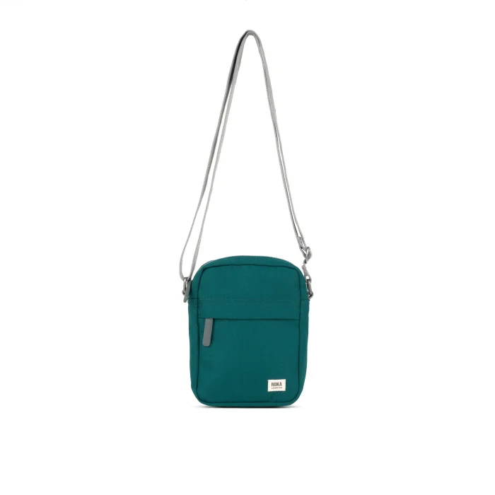 Bond Teal Pocket Crossbody (Recycled Canvas), taštička
