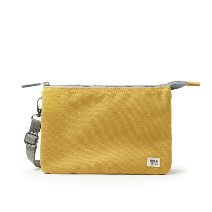 Carnaby Crossbody XL Flax (Recycled Canvas), kabelka