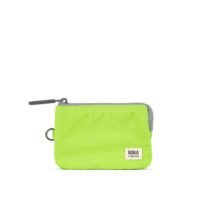 Carnaby Lime (Recycled Taslon), peňaženka/púzdro S