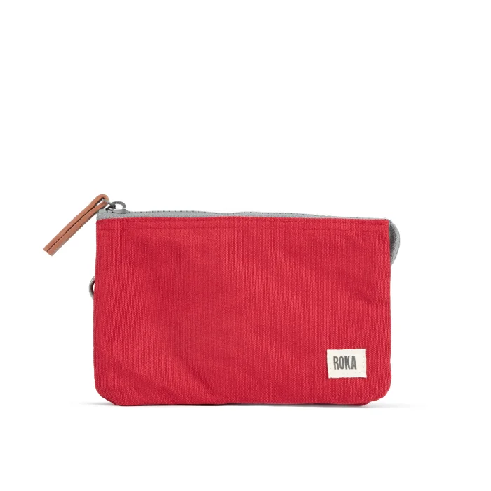 Carnaby Mars Red (Recycled Canvas), peňaženka/púzdro M