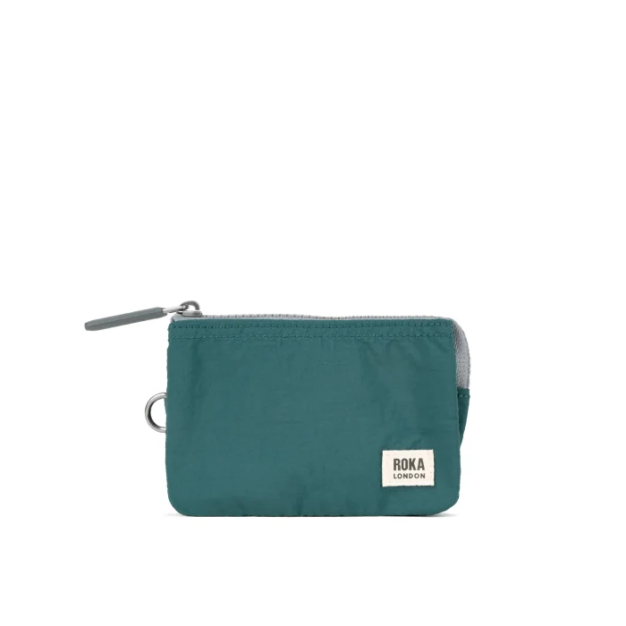 Carnaby Teal (Recycled Taslon), peňaženka/púzdro S