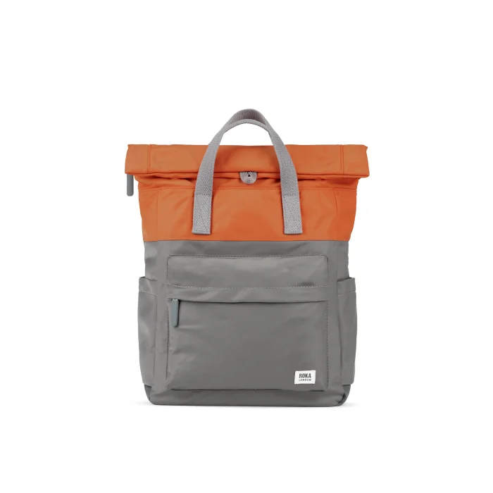 Creative Waste Canfield B Graphite/Burnt Orange (Recycled Nylon), ruksak M