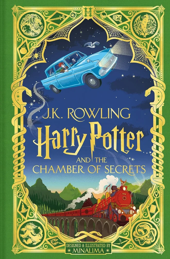 Harry Potter and the Chamber of Secrets (2): MinaLima Edition, anglická kniha