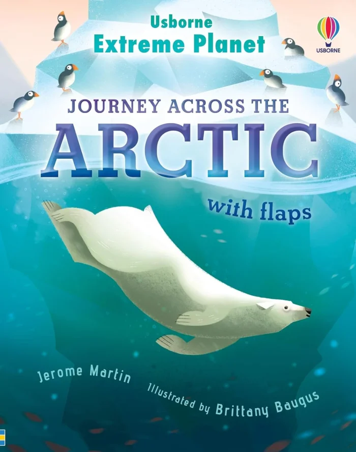 Journey Across The Arctic, anglická kniha- leporelo