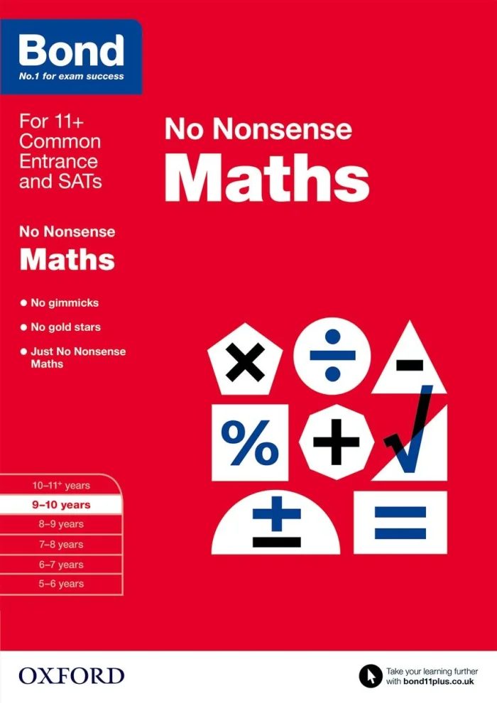 Maths No Nonsense: 9-10 Years, pracovný zošit